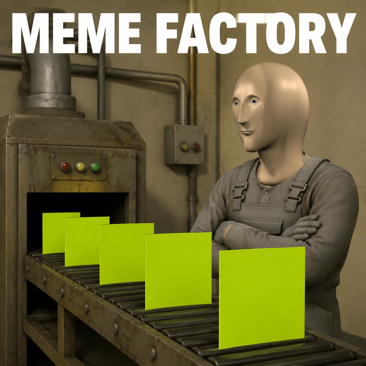 Meme Man meme: MEME FACTORY